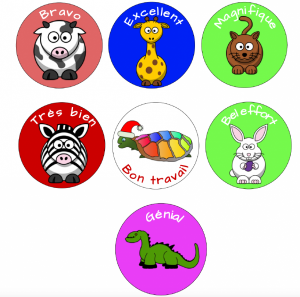 Animals sticker